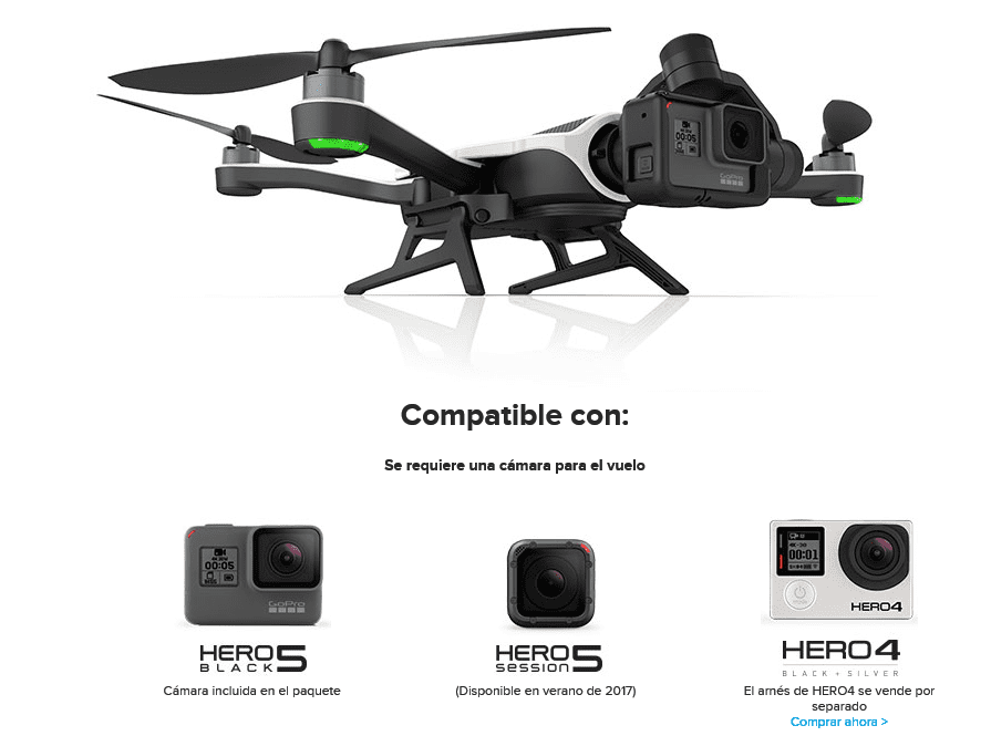 El nuevo Gopro Karma drone