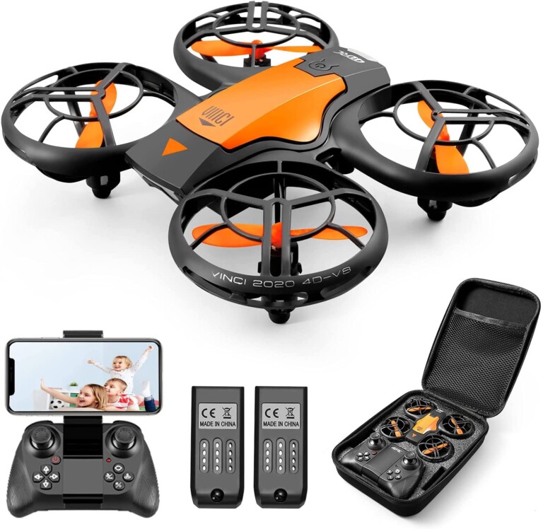 4DRC V8 mini drone con Cámara HD para niños y principiantes