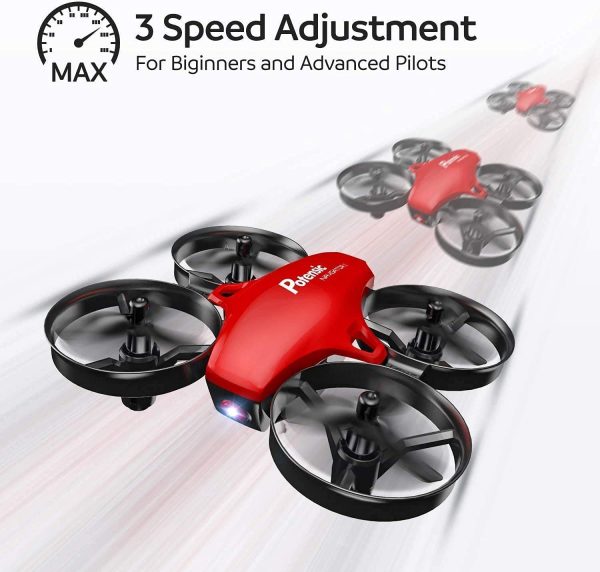 Potensic a20 mini drone-ajustes de velocidad