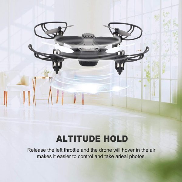 tech rc mini drone con camara y wifi fpv-retencion de altitud
