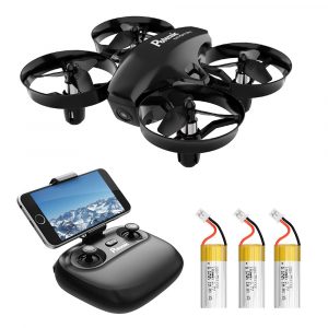 Potensic A20W mini drone con cámara 720P HD y control remoto por aplicación